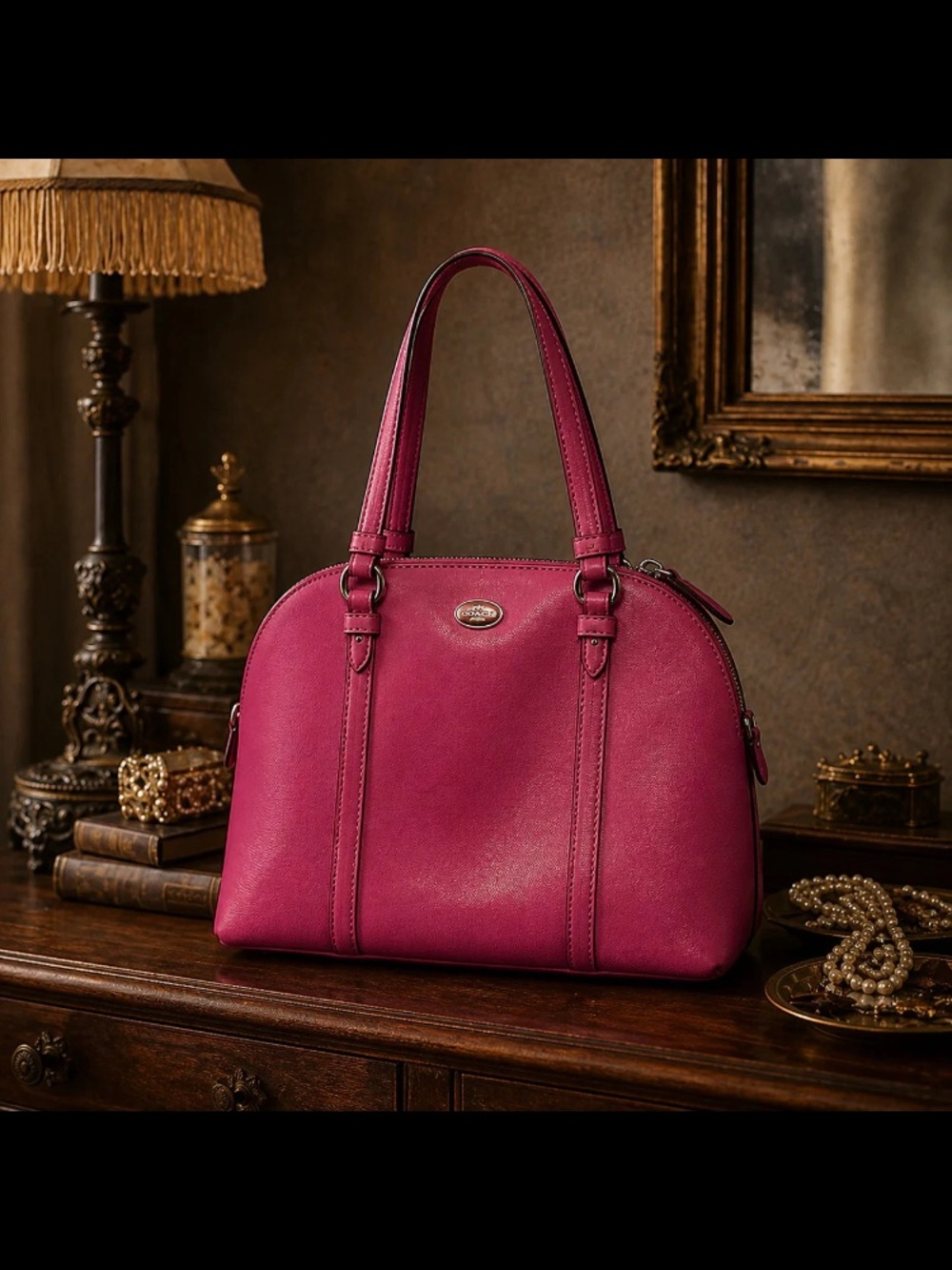 Coach Peyton Dome Satchel